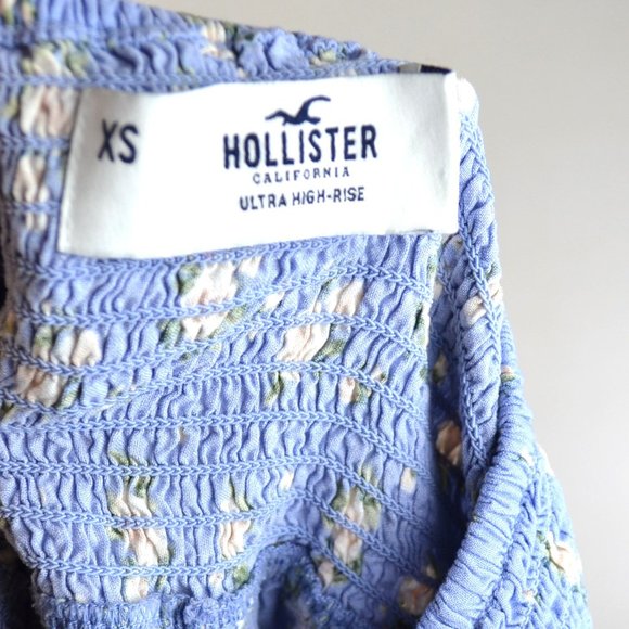 y2k Hollister Smoked Flowy  Skort skirt XS - Picture 10 of 11